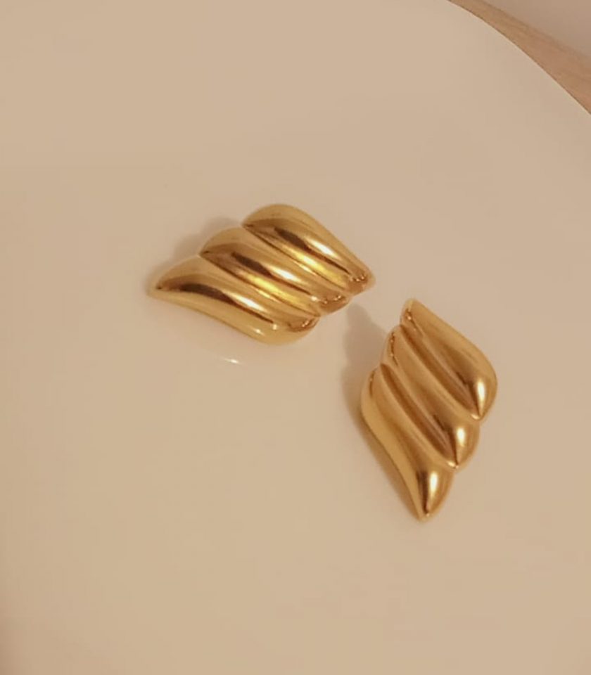 Boucles d'oreilles Graziella en acier inoxydable