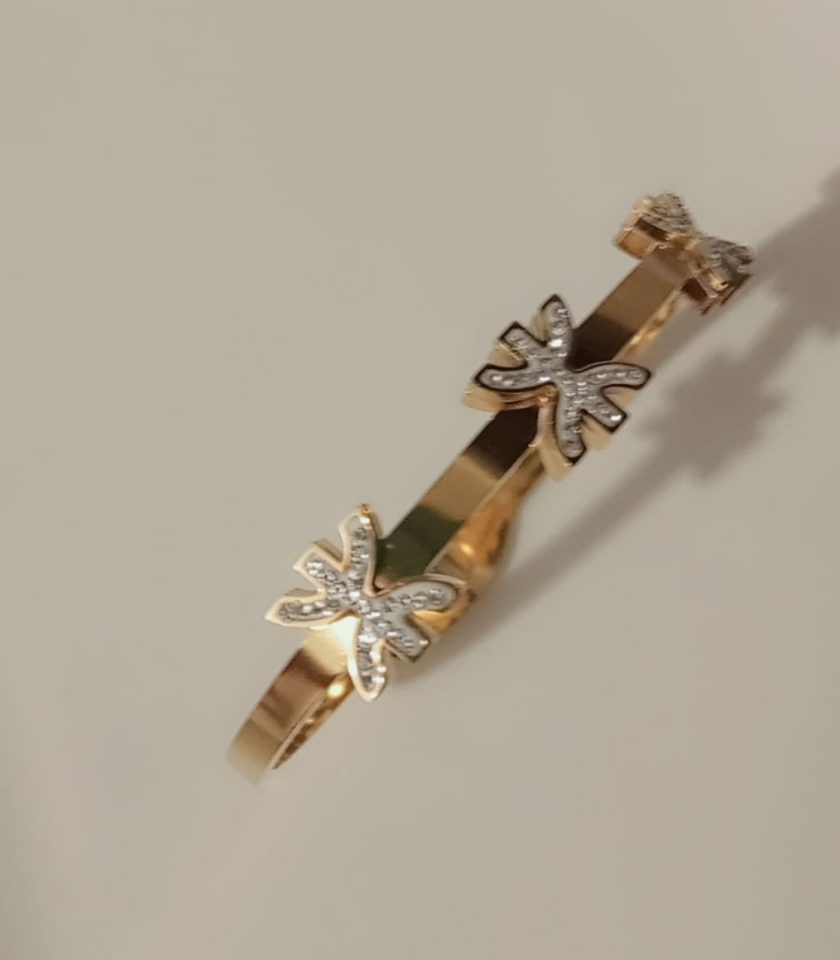 Bracelet avec pendentifs Amazigh en acier inoxydable
