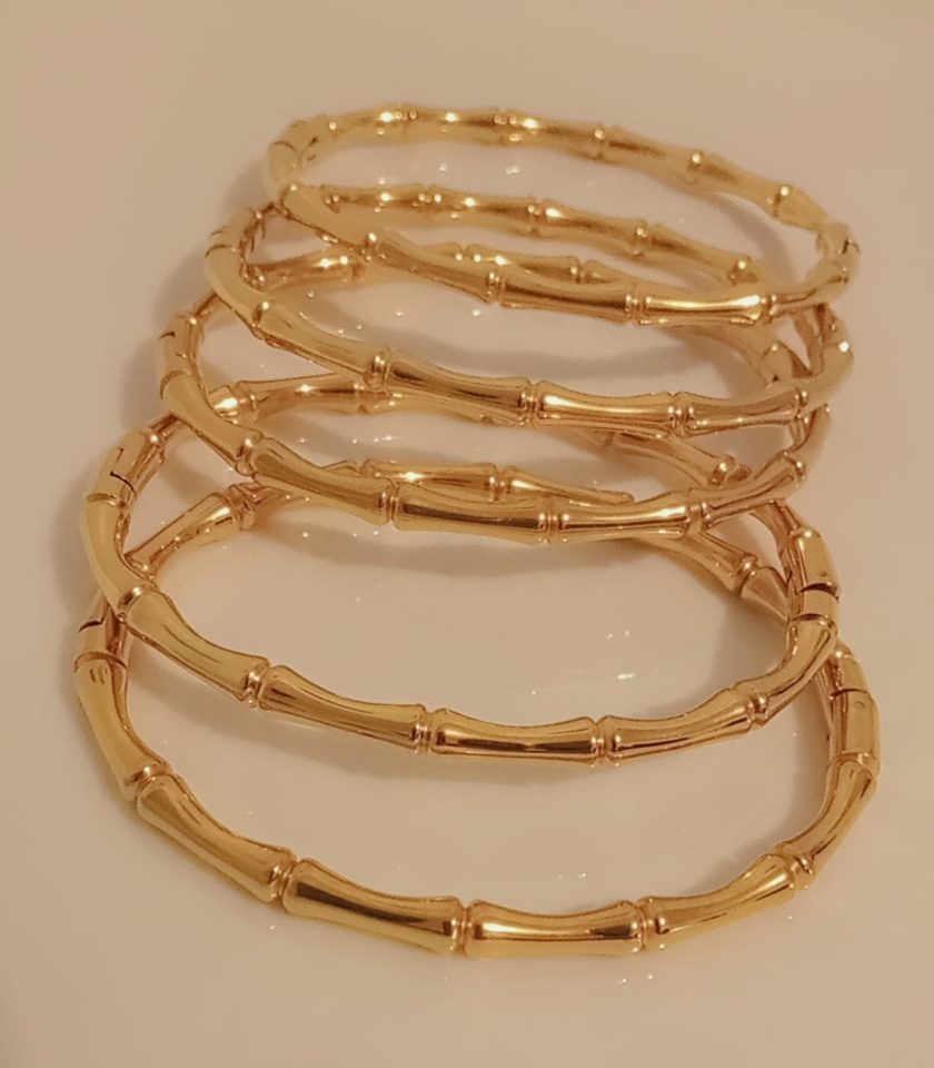 Bracelets sous forme d'OS en acier inoxydable