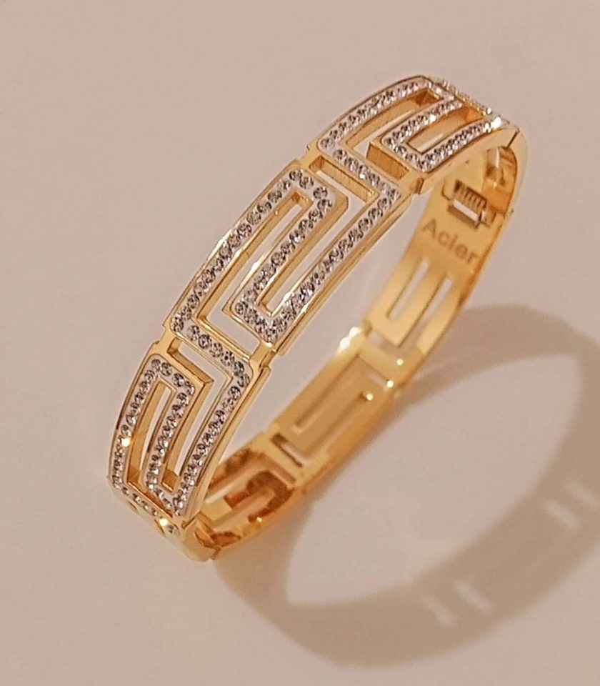 Bracelet Fandy Strass en acier inoxydable