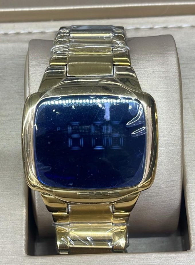 Montre tactile en acier inoxydable