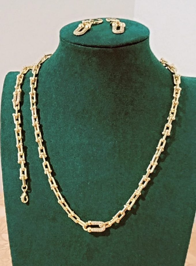 Parure Tiffany en trois pièces