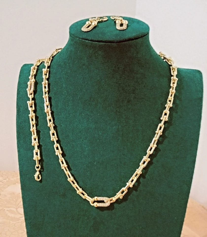 Parure Tiffany en trois pièces