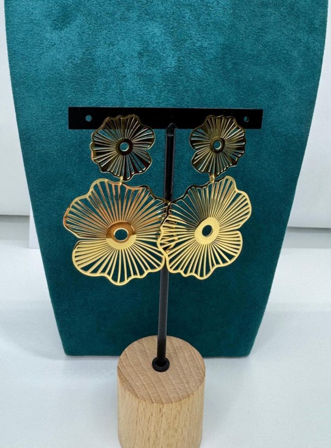 Boucles d'oreilles fleurs